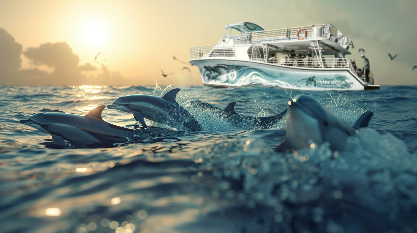 Read more about the article Why do dolphins like swimming next to boats?