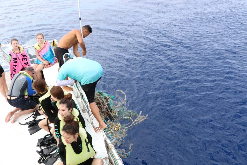 Cleaning the ocean