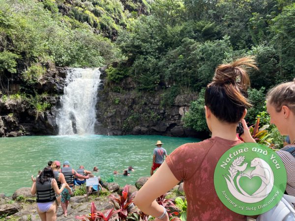 Waimea falls hike and swim